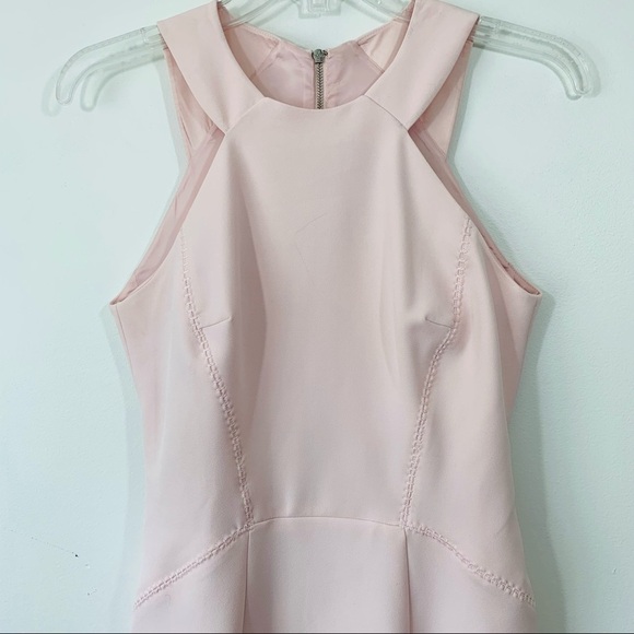 NWT French Connection 'Kantha' Crepe Sheath Dress in Capri Blush - Picture 3 of 10